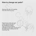 🛍 Амбушюры для наушников Beyerdynamic T5P, сменные амбушюры