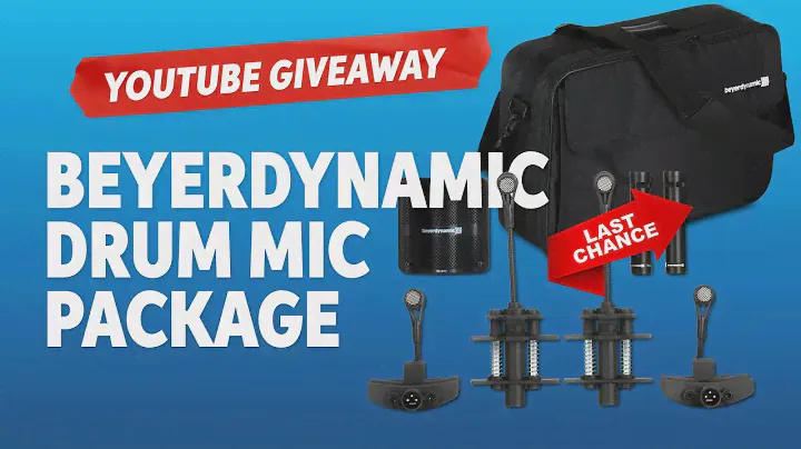GIVEAWAY 🎁 Time Is Running Out | Beyerdynamic Drum Mic Package