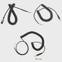🛍 Сменный пружинный кабель, шнур, провод, вилка для Beyerdynamic DT 770 770Pro 990 990Pro, аксессуары для наушников