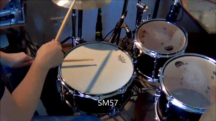 Shure SM57 vs Beyerdynamic M201TG - Mic comparison at snare drum