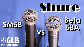 Shure SM58 против Shure Beta58A