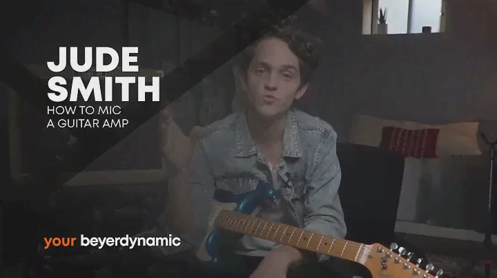 beyerdynamic | How to mic a guitar amp with Jude Smith