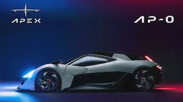 Мировая премьера концепта суперспортивного электромобиля APEX AP-0