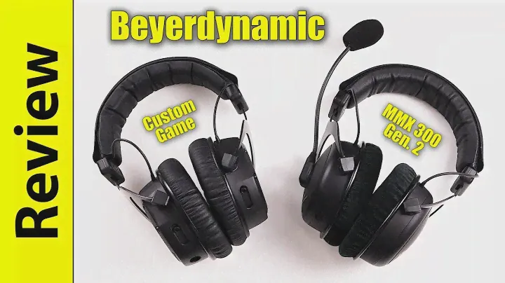 Beyerdynamic Custom Game & MMX 300 2nd Gen (FIXED MIC-TEST VERSION)