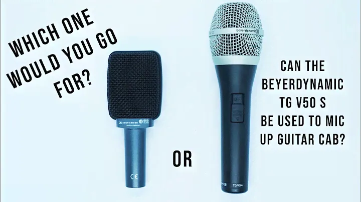 SENNHEISER e609 SILVER or BEYERDYNAMIC TG V50 S | #studiomicrophones