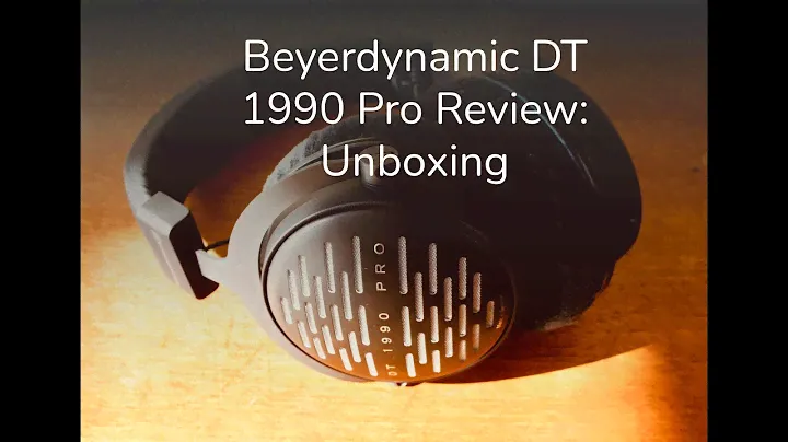 Beyerdynamic DT 1990 Pro Review: Unboxing