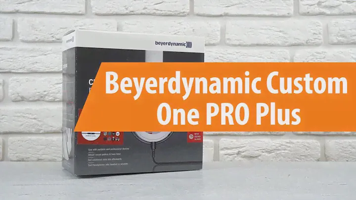 Распаковка Beyerdynamic Custom One PRO Plus / Unboxing Beyerdynamic Custom One PRO Plus