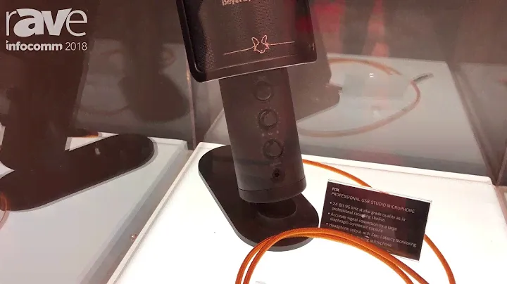 InfoComm 2018: beyerdynamic Highlights FOX USB Studio Microphone