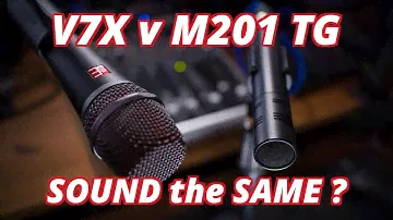 Звучит так же? SE Electronics V7X v Beyerdynamic M201 TG