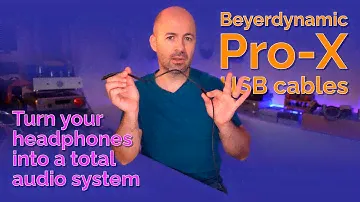 STUDIO GRADE sound for your headphones - Beyerdynamic Pro-X USB Cables