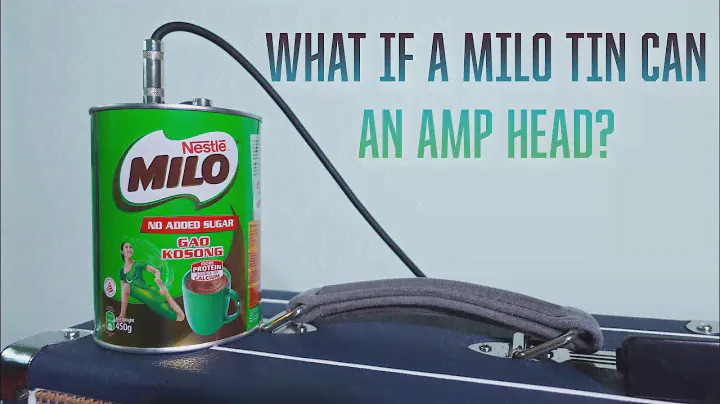 MILO TIN CAN AMP HEAD | LANEY LT112 CAB | BEYERDYNAMIC M130 |#milo #overdrive|