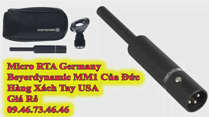 Micro RTA Cao Cấp | RTA Beyerdynamic MM1 GERMANY | Mic RTA Cao Cấp | Micro RTA Chính Xác Nhất