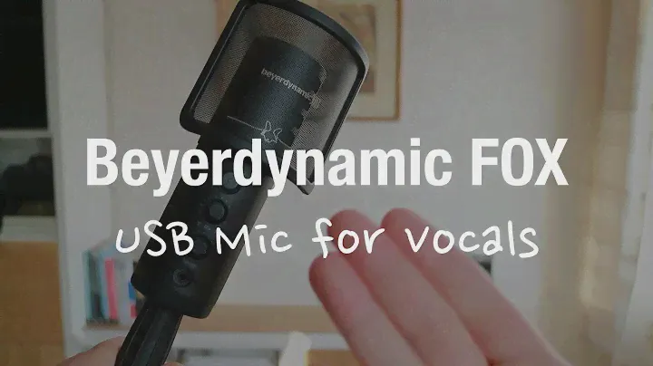 Beyerdynamic FOX — обзор USB-конденсаторного микрофона (вокал, подкастинг)